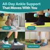 1 Paar Knöchelkompressions-Fußmanschetten-Socken mit Fußgewölbe- und Knöchelunterstützung, Open-Toe-Design Neuropathie-Socken Verhindert Sportverstauchungen