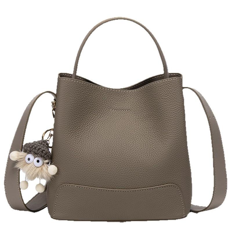 Trend Bucket Bag Large Capacity Shoulder Messenger Bag High Sense Mother Bag Versatile Handbag