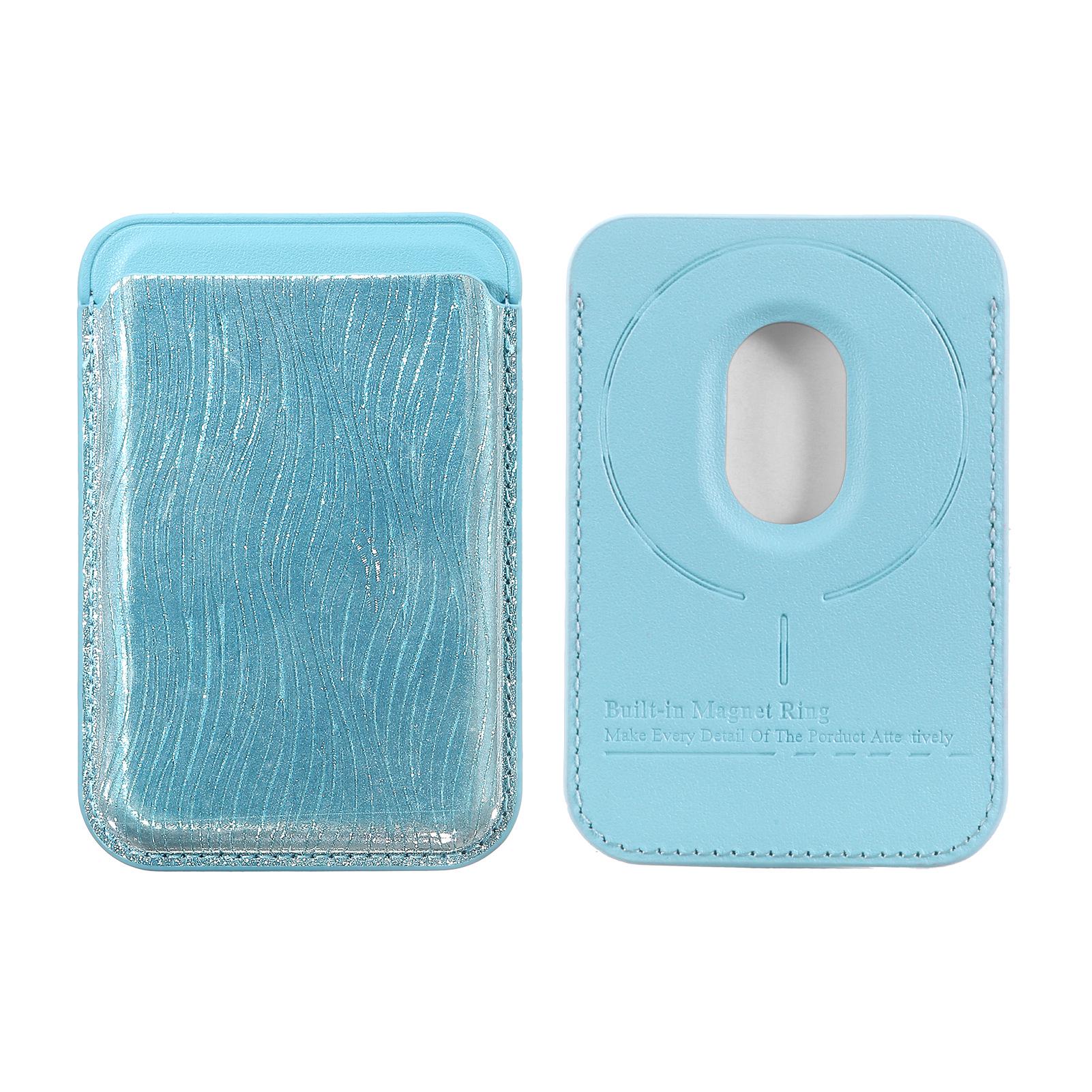 Universal Apple iPhone MagSafe PU Leather Card Holder