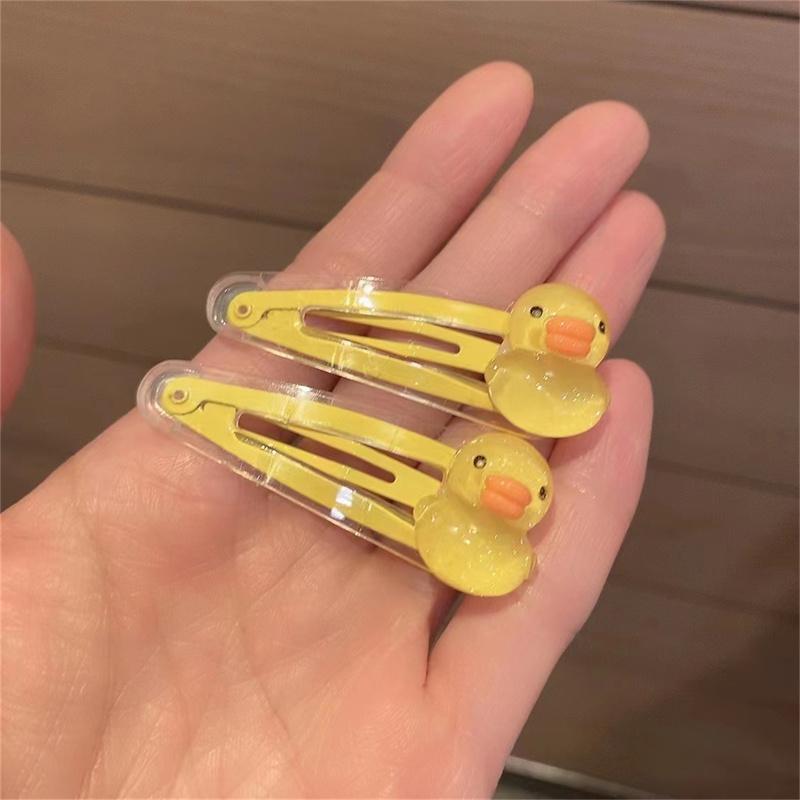Cartoon Hair Clips Cute Transparent Bb Clips Bangs Clip Girls Hair Accessories