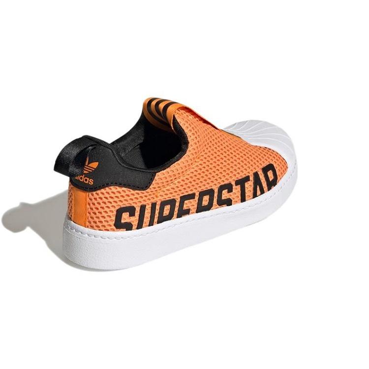 (PS) Adidas Originals Superstar 360 Shoes 'Orange White' Kids' GX3249