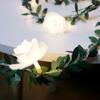 1.5m 10-LED Rose Flower String Light Romantic Festival Wedding Decorative Lamp,2A Constant Light