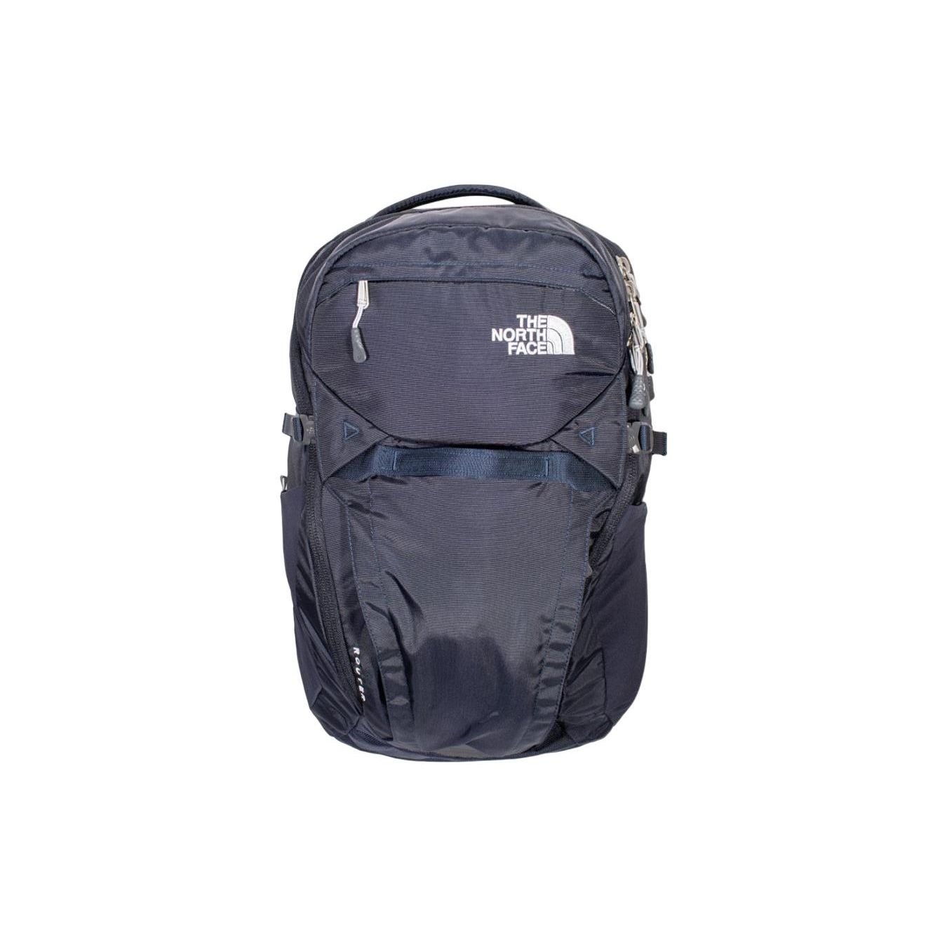 

The North Face Solid Color Logo Multifunctional Casual Trend Backpack Unisex Backpack Navy NF0A3ETU-T6T Navy Blue