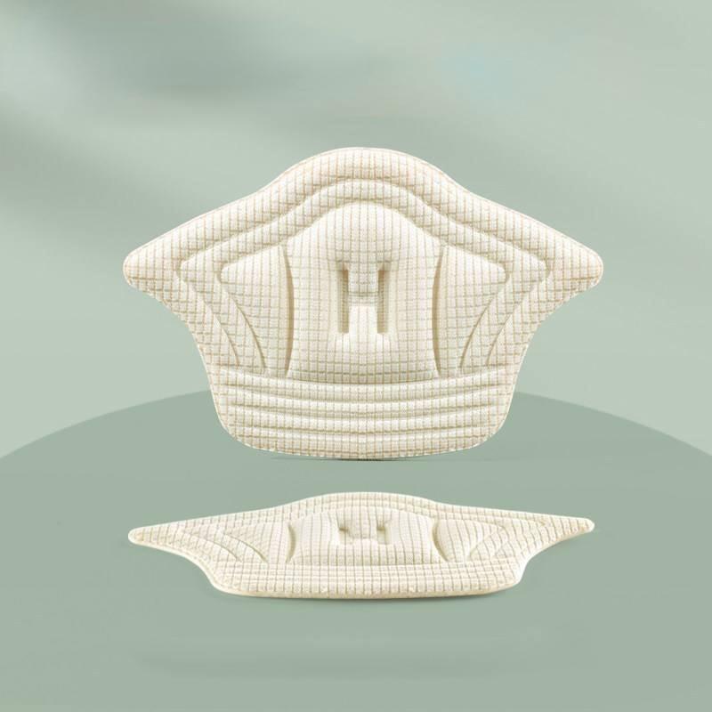 

Комплект из 2 кроссовок, накладная стелька, накладка на пятку, регулируемый размер, противоабразивная подушечка для ног, защита пятки 5mm бежевый