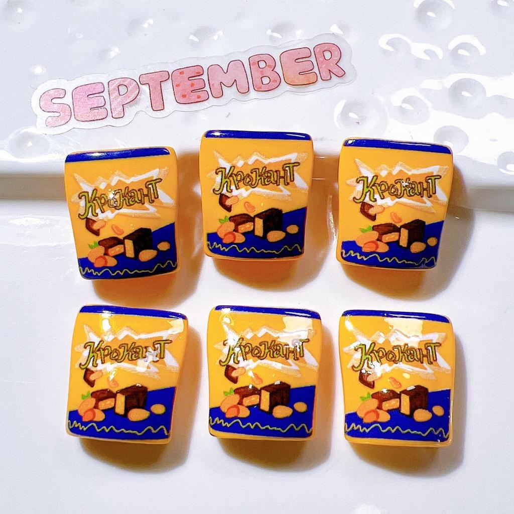 Handmade Resin Stickers, Cream Glue, DIY Phone Case Accessories, Children's Hair Accessories, Shoe Buckles, Chocolate Candy Bags