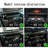 For Jaguar XJ 2013-15 Aluminum Alloy Car Central Control Multimedia Air Conditioning Button Cover Trim Interior Car Accessories