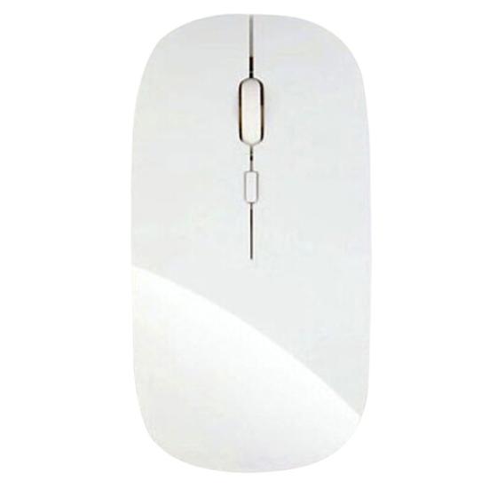 

Тонкая оптическая беспроводная мышь 2,4 ГГц + USB-приемник для ноутбуков Macbook белый