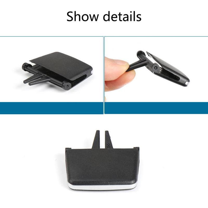 Car A/C Air Vent Grille Tab Clip Air Conditioner Outlet Repair Kit For BMW 3 Series E90 E91 E92 320 325 2005-2012 Quick Install