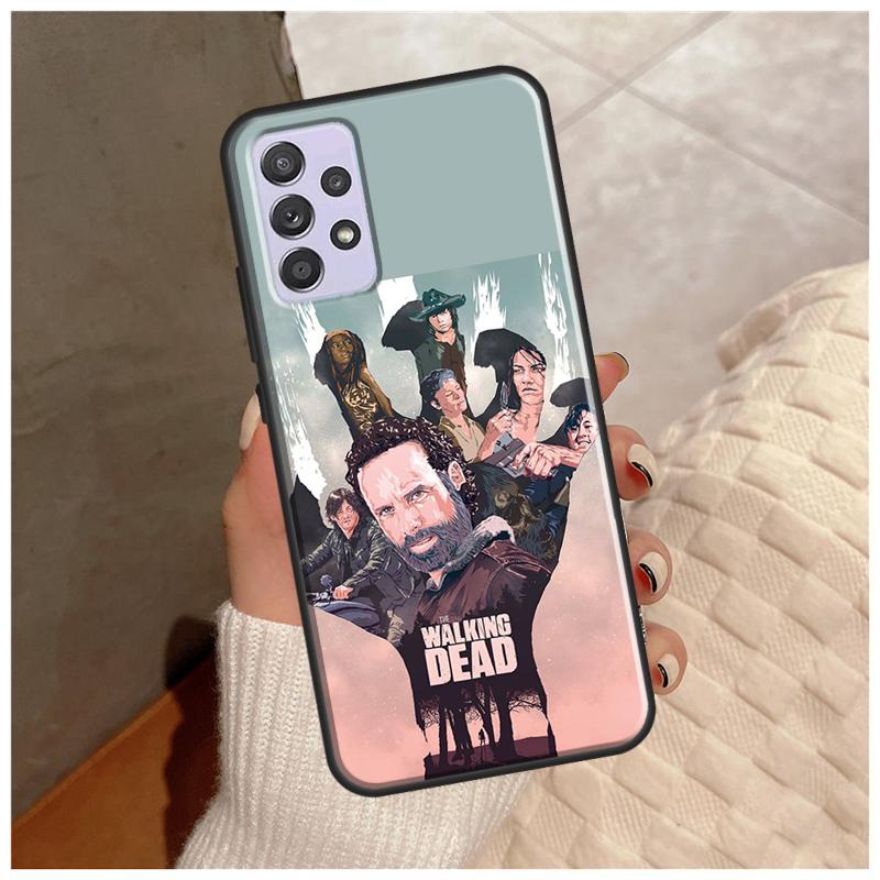 Walking Dead TWD Case For Samsung Galaxy A14 A34 A54 A12 A22 A32 A42 A52 A13 A23 A33 A53 A50 A51 A71 Cover