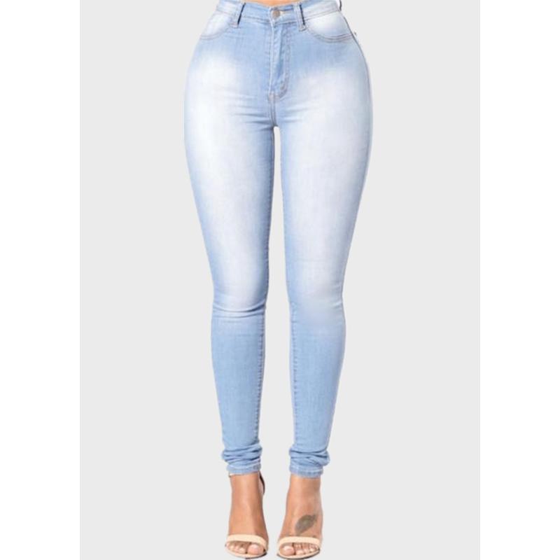 2025 Women's Stretch Denim Skinny Jeans, Tummy Control High Waist Pants with Lifting Effect, Comfortable Slim Fit Ankle Pants for Daily Wear