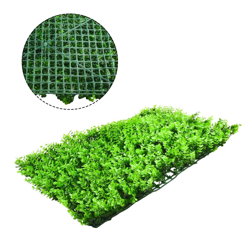 Plants Mat Artificial Turf Garden Grass Greenery Home Green Plastic Wall-Hedge Wedding 40*60cm Decoration Practical