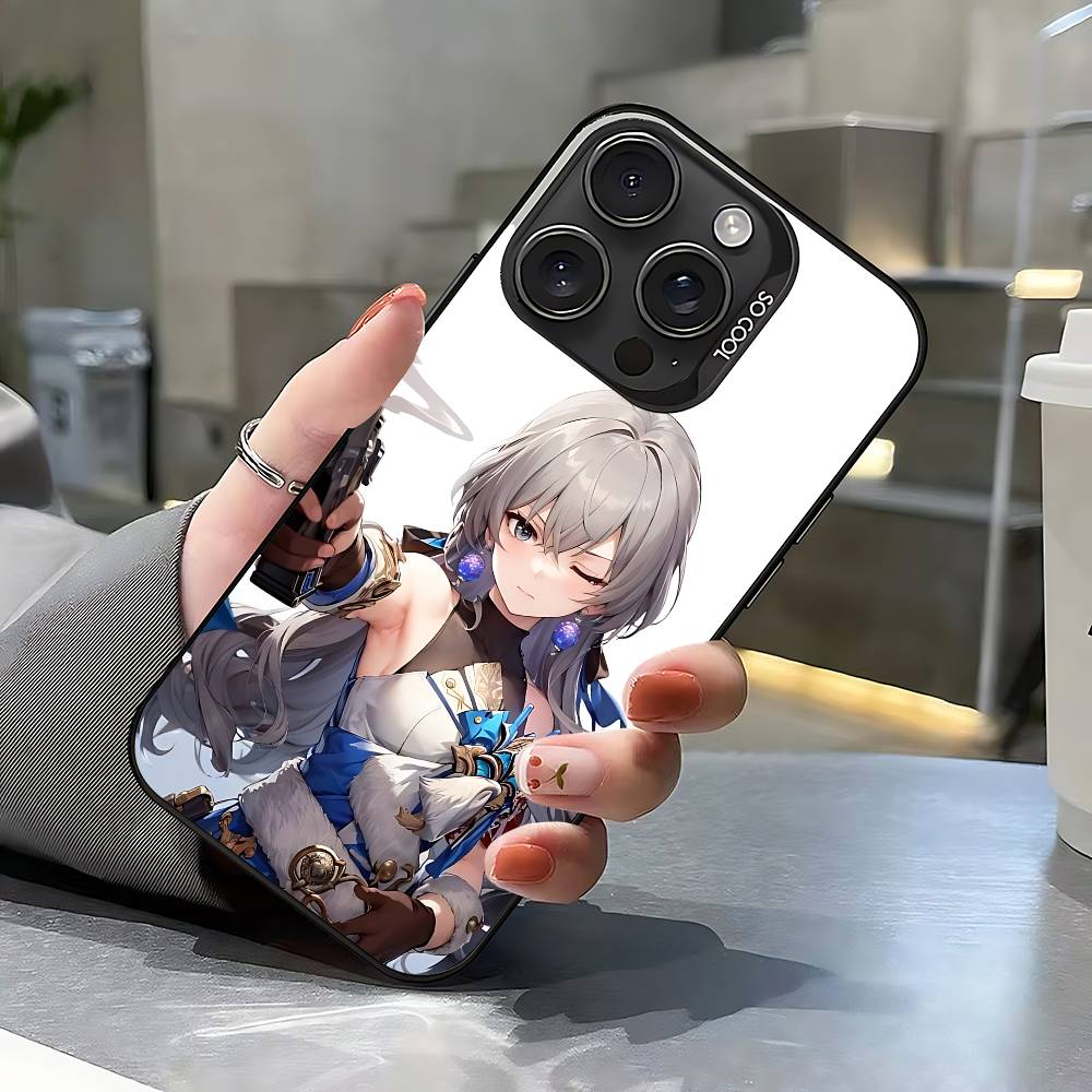 

Чехол для телефона Honkai Star Rail Броня Для IPhone 17 16 15 14 13 12 11 Pro Max Plus Цветной Ударопрочный Задняя Панель Серебристый Чехол iphone14ProMax