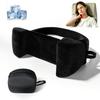 Adjustable Memory Foam U-Shaped Travel Pillow with Velcro Fastener for Neck Support