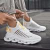 Spring men's casual sports shoes men's shoes air cushion flywoven mesh fashion trend shoes