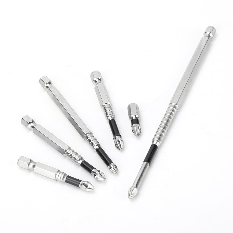 

High Magnetic Screwdriver Drill Bits Set, Electric Screwdriver Set, Suitable For Power And Hand Tools, Hexagonal Shank Anti Slip