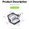 Mountain Bike Aluminum Alloy Bearing Pedals Ultralight Road Bike Pedals Cycling Parts and Accessories