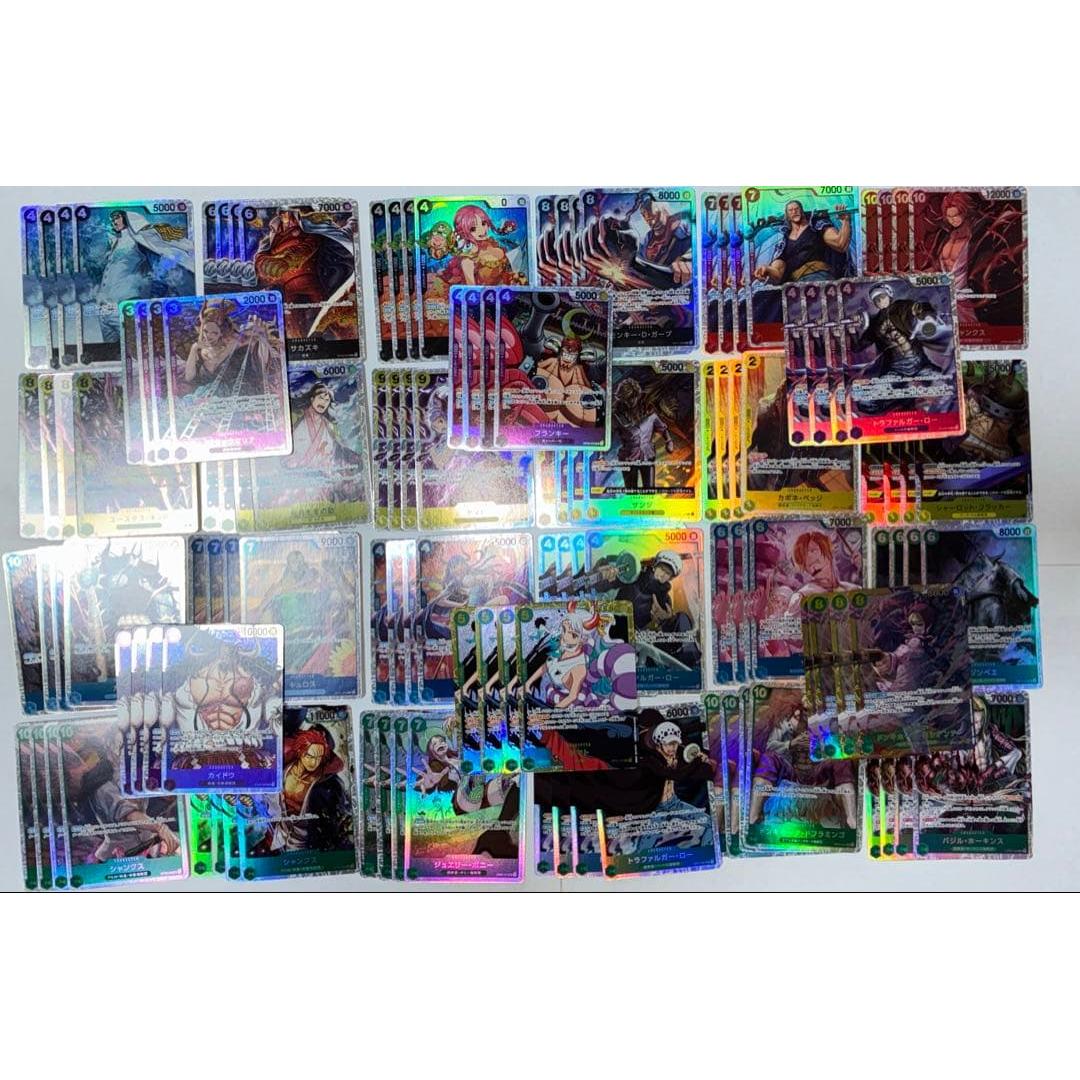 [Special price] One Piece card SR x 4, SEC x 4 card set (total 120 cards) bulk sale