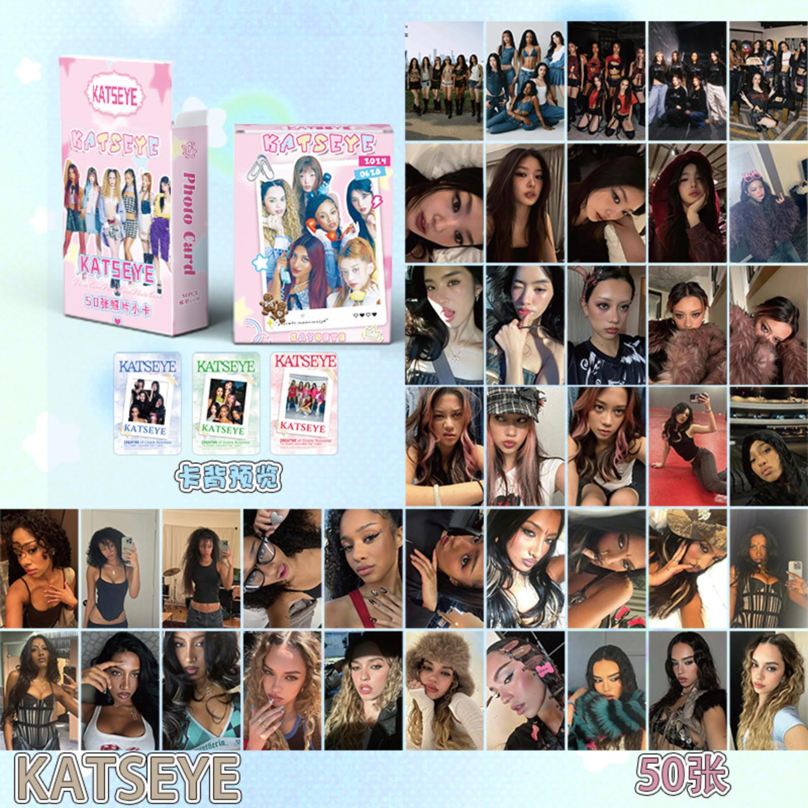 Korean Waves Cards: Korean Celebritys -Etched Lomo Album Cards One Size розовый