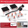 Household Moving Universal Wheel Furniture Lifter Mover 360° Rotation Heavy Object Transport Tools Set