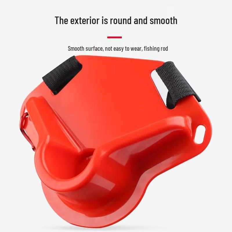 Fishing Rod Holder Waist Belt - Belly Support & Rod Tip Strength Device for Sea Fishing