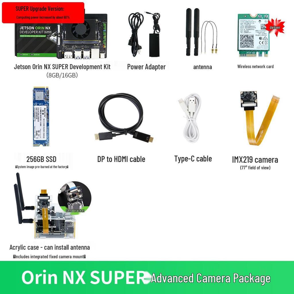 Jetson Orin NX AI Vision Development Kit with ROS Core