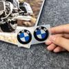 For BMW E842Pcs 25mm 40mm 55mm 60mm Car Remote Key Emblem Sticker Car Wheel Hub Cap Center Sticker For BMW M Power I3 F15 F16 G20 E34 E36