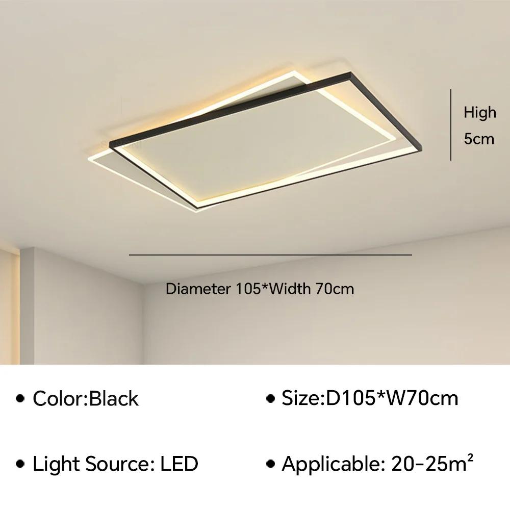 

Современный светодиодный потолочный светильник для гостиной, столовой, спальни, детской комнаты, кабинета, кафе, домашнего декора, внутреннего освещения, светильника Lustre Natural Light(no RC)