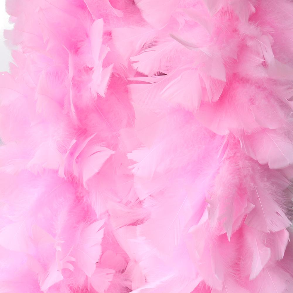 DIY 200Gram Pink Turkey Marabou Feather Boas Trim Scarf 2Meter Feathers Clothing Wedding Party Shawl Decoration Plumes Crafts Scarf