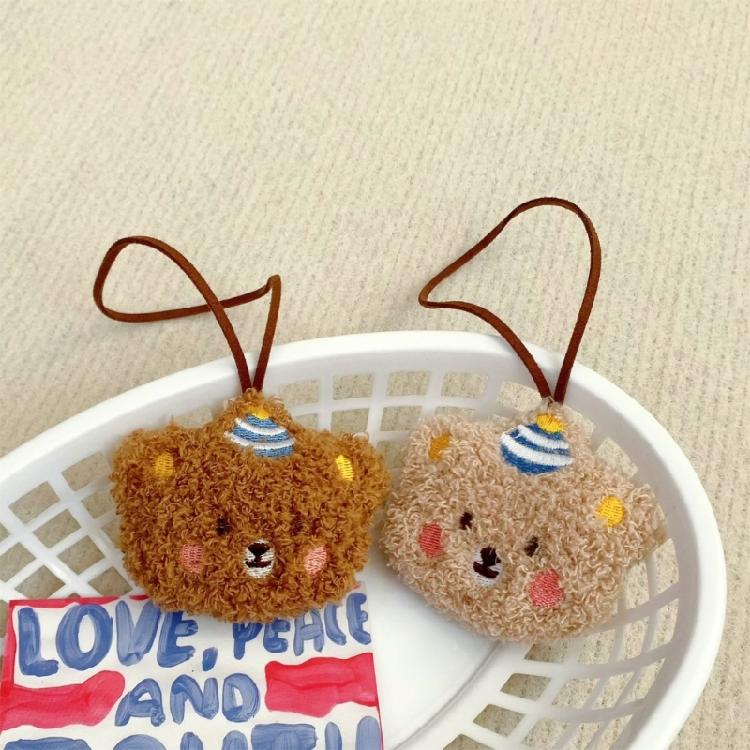 Cartoon Bär Baby Namensschild Schlüsselanhänger Neugeborenen Tasche Namensschild Anhänger Kinder Geschenk