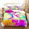 Fashion Music Game Muse Dash Beding Set Printed Bed Linen Set With Pilowcase Soft Duvet Cover Soft Single Double Quen Super King-Sized Dimensionsd
