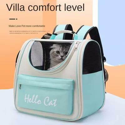 Kedi Taşıma Çantaları Rüzgar Geçirmez Açık Hava Seyahat Sırt Çantası Kedi Küçük Köpekler Taşıma Taşıma Çantası Yastıklı Kedi Sırt Çantası Taşıyıcıları