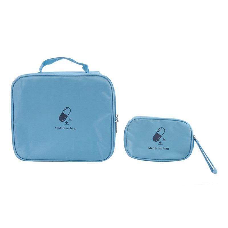 Lightweight Small Medical First Aid Kit Empty Medical Storage Pouch for Home Outdoor Travel Camping Hiking