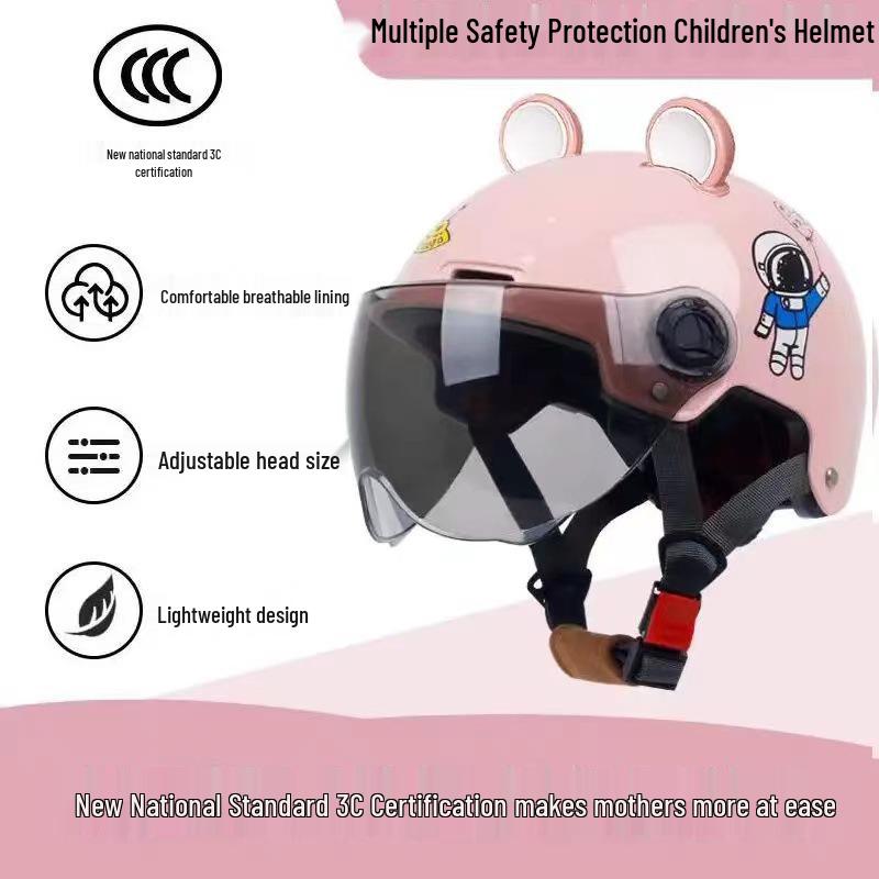 Kindersicherheitshelm 3C-Standard für Elektroroller - Universell passend für alle Jahreszeiten