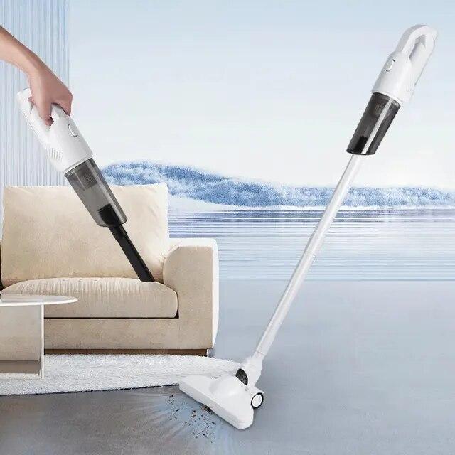 Ruční akumulátorový vysavač, Nízká hlučnost, Ergonomický, Dva režimy, Více kartáčových hlav, Vysoký výkon, Výkonný domácí vysavač pro montáž do auta