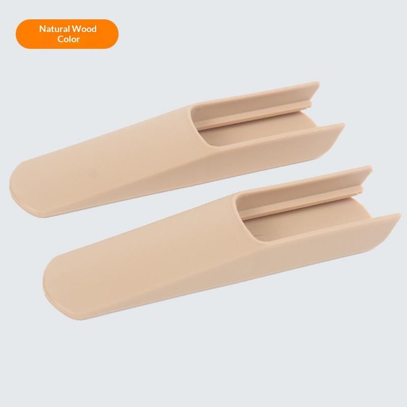 2Pcs Insert Dining Chair Accessories Safety Extension Piece Anti Tipping Strip Baby Chair Anti-Skid Leg Pad Feet