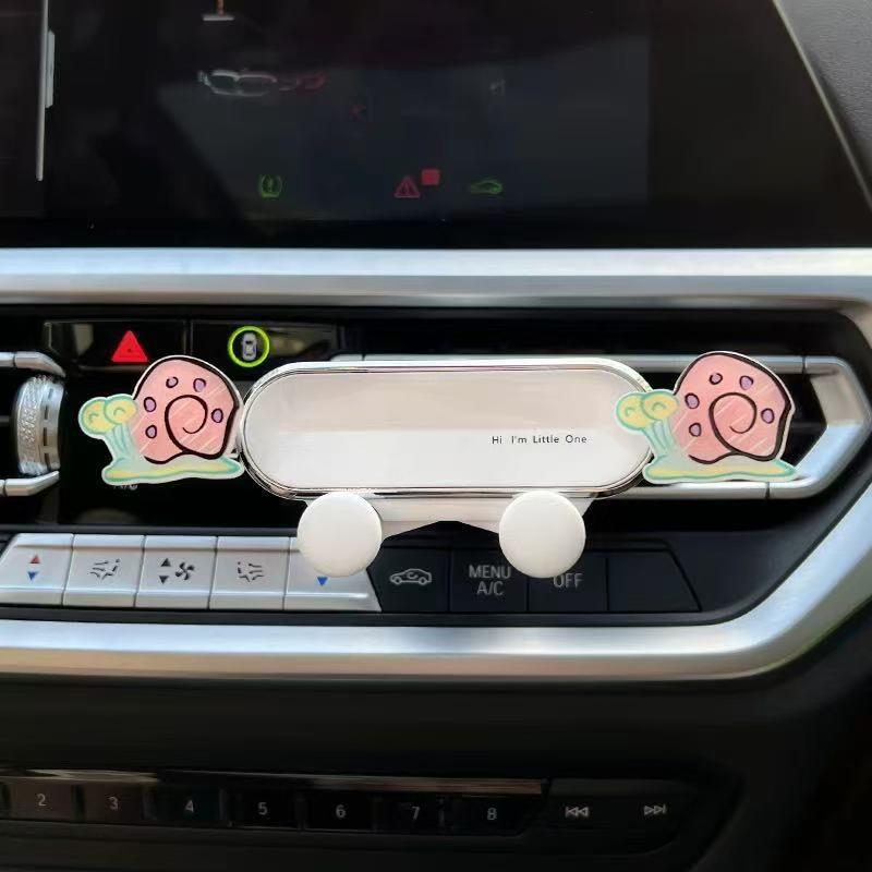 2024 Cartoon Car Air Vent Phone Holder & Navigation Bracket