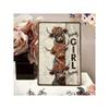 Metal Wall Art Apple Decor Country Home Kitchen Storage Basket Rustic Checkered Design