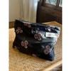 Fresh Sweet Rose Cosmetic Bag Large Capacity Portable Travel Toiletry Pouch