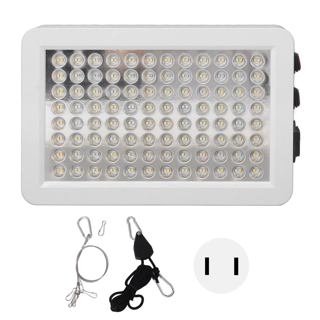 1000W Plants Growing Lamp ABS PET Plant Lights Bulb Panel Full Spectrum LED Grow Light for Home
