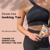 Sunless Tanner - Bronzer Buildable Light, Medium or Dark Tan, Instant Body Bronzer & Gradual Sun-kissed Glow