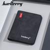 Baellerry Men Short Wallets Vintage Design Thin Bi-fold Wallet Business Card Holder Fashion Purse GZW