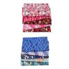 10PCS Japanese Floral Fabric Squares for Quilting Crafting Sewing