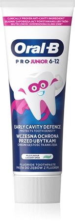 

Oral B PRO Junior children s toothpaste TU прозрачный