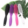 1PC Styling Curly Hair Brush Salon Massager Comb Brush Detangling Drying Brush Anti Static Curved Vent Brush Scalp Massage Comb