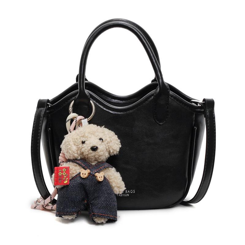 Korean niche design retro portable vegetable basket bag women's 2025 spring and summer hot sale fashion versatile commuter messenger bag