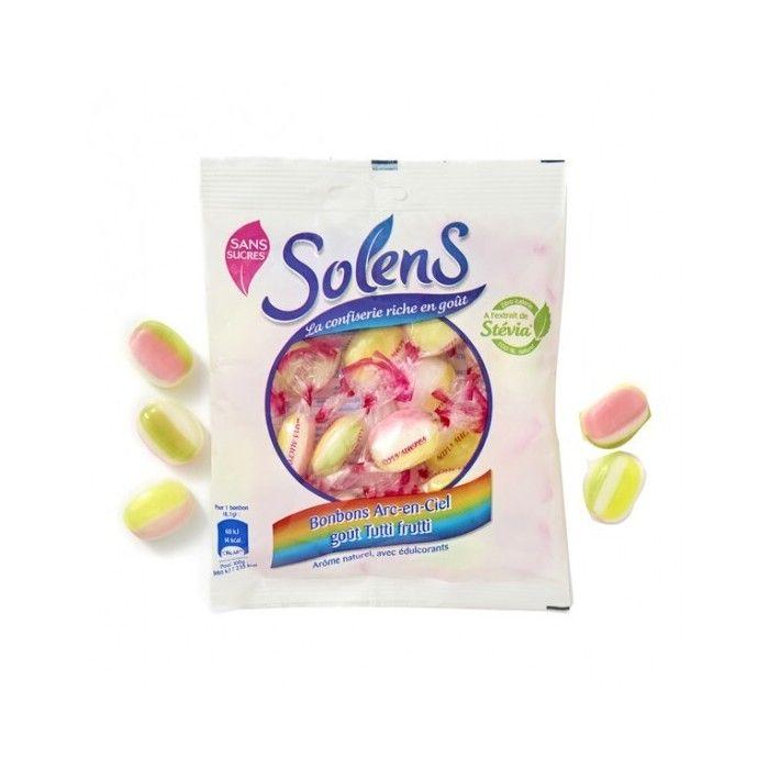 Solens bonbons arc en ciel goût tutti frutti 100g