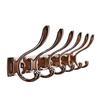 Tuqiu Rose Gold Towel Hanger Brass Wall Mounted Gold Towel holder, Copper Bathroom Hardware,kitchen hook bathroom accessories