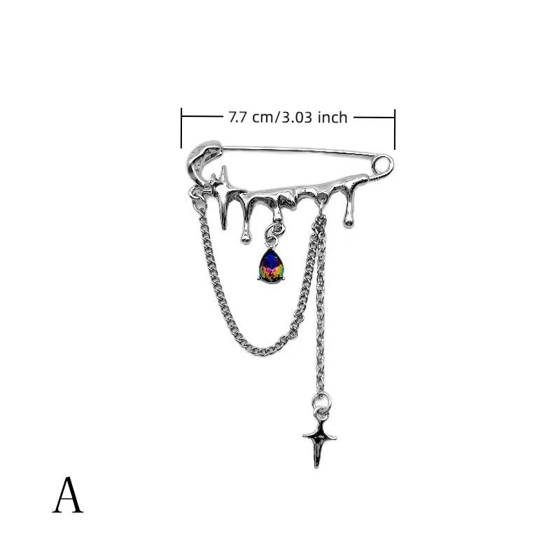 

Fashion Irregular Tassel Chain Brooch For Women Multi-Functional Pants Chain Charm Versatile Accessory Jewelry Waist-shaping Fix