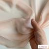 Chiffon di Vera Seta Largo 6 mm: Tessuto di Seta di Gelso Trasparente per Foulard, Vestiti Estivi e Abiti da Sera