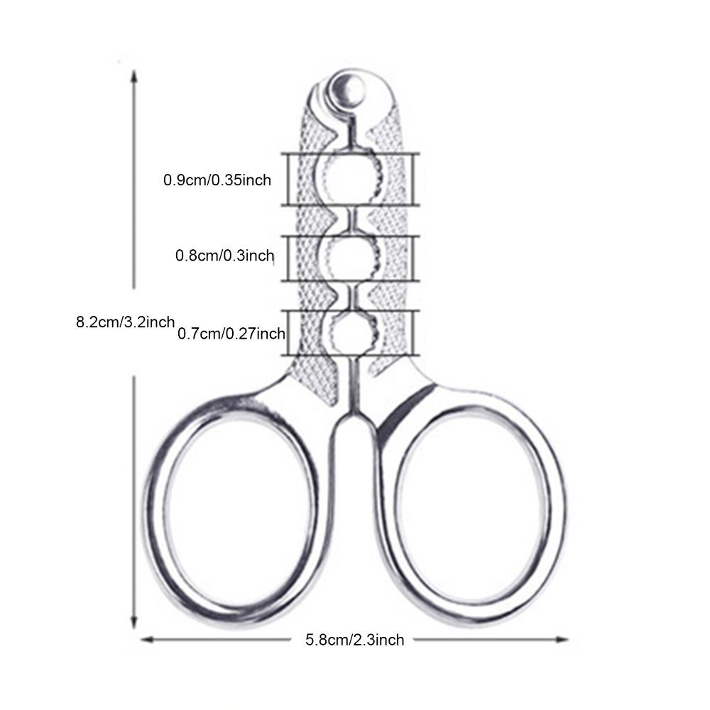 Plier Scissor Design Nut Cracker Manual Operation Pistachio Sheller Shell Opener For Pine Nuts